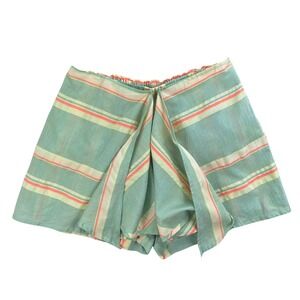 Pleats Collection Stella Wrap Skirt Seafoam Kids Sz 14 100 Cotton Cottage Spring